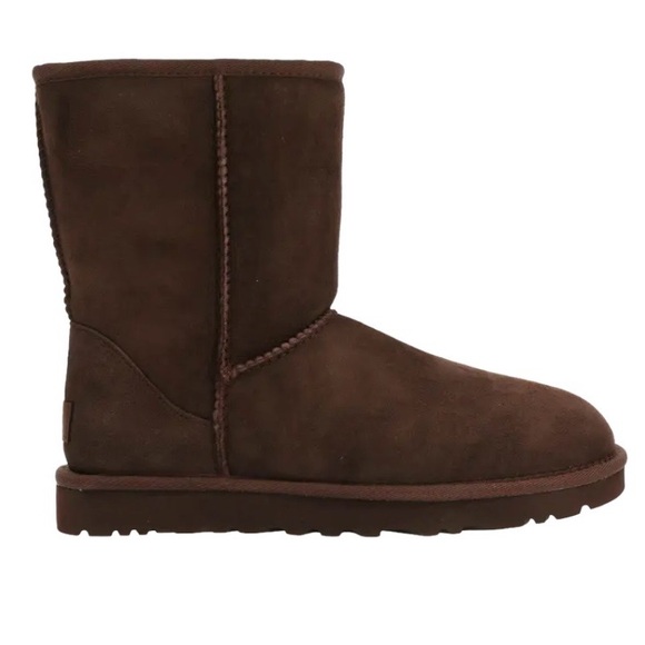 UGG Shoes - UGG Classic Short Sheepskin Boots in Burnt Cedar